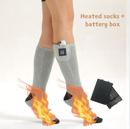 Glistensport™ Heated Socks with Adjustable Temperature