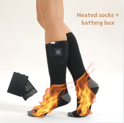 Glistensport™ Heated Socks with Adjustable Temperature