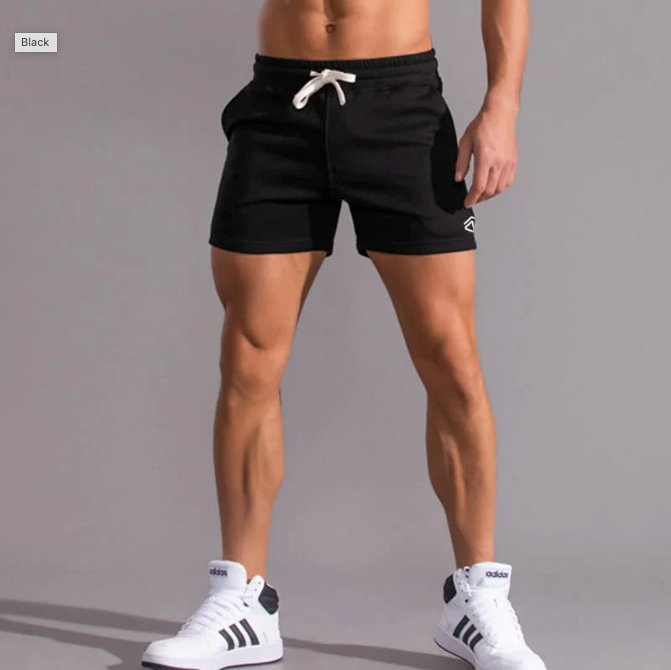 GlistenSport™ Cotton Gym Shorts