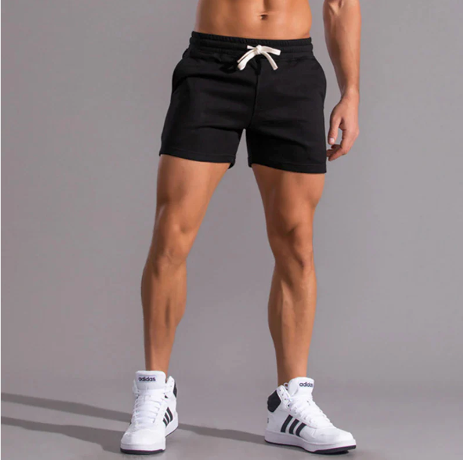 GlistenSport™ Cotton Gym Shorts