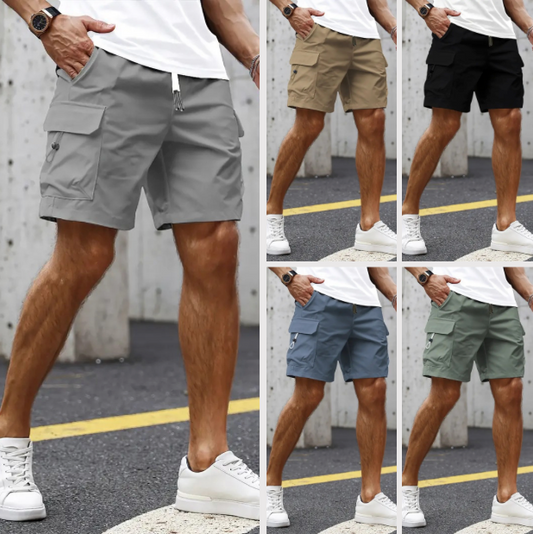 GlistenSport Men's High Quality Cargo Shorts