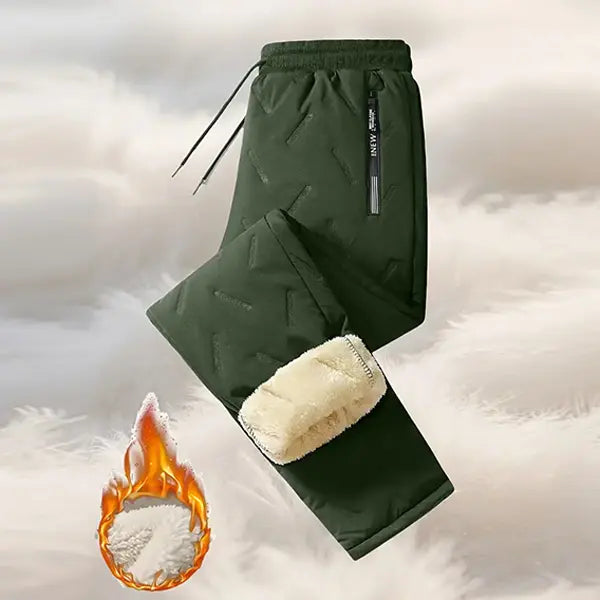 Warm Thermal Plush Thick Fleece Winter Pants
