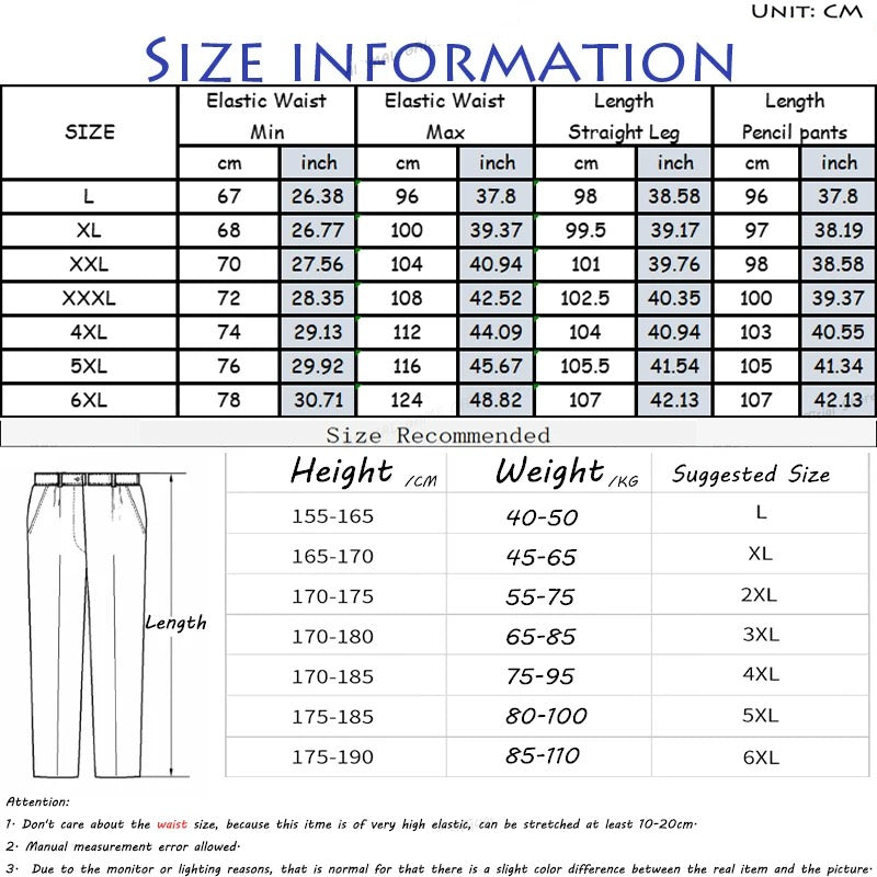 Men's Warm Thermal Winter Pants with Zippered Pockets