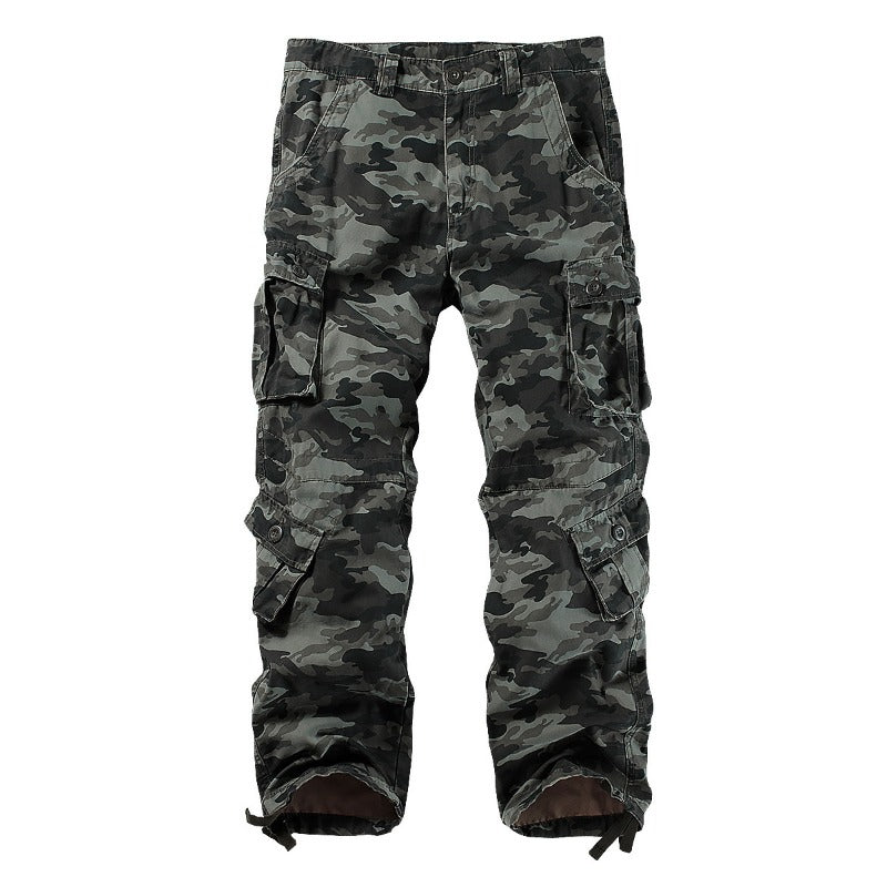 Men's Camouflage Outdoor Multi-Pocket Cargo Pants - Category 1