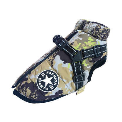 Glistensport™ - Waterproof Winter Jacket with Built-in Harness