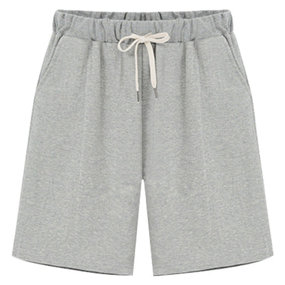 Glistensport women's Casual Soft Solid Drawstring Shorts