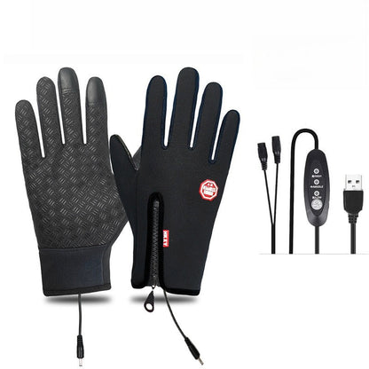 Glistensport™ Heated Gloves Windproof and Waterproof with Plus Velvet