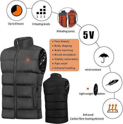 LAST DAY 60% OFF - 🎁 New Unisex Warming Heated Vest