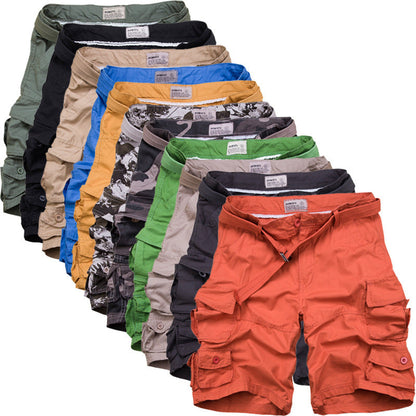 Glistensport Casual Multi-pocket Sport Outdoor Mens Shorts