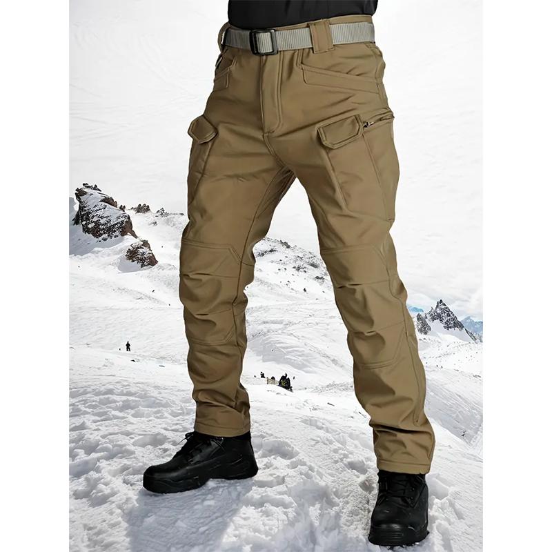 Men's Windproof Warm Outdoor Cargo Pants