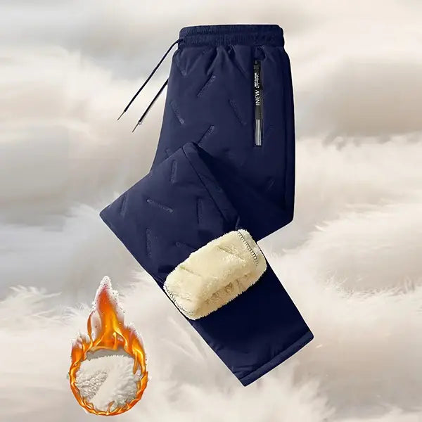 Warm Thermal Plush Thick Fleece Winter Pants