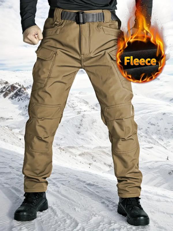Men's Windproof Warm Outdoor Cargo Pants