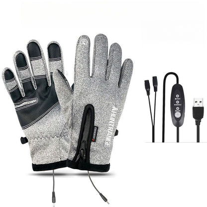 GlistenSport™ Outdoor Heated Gloves Windproof and Waterproof