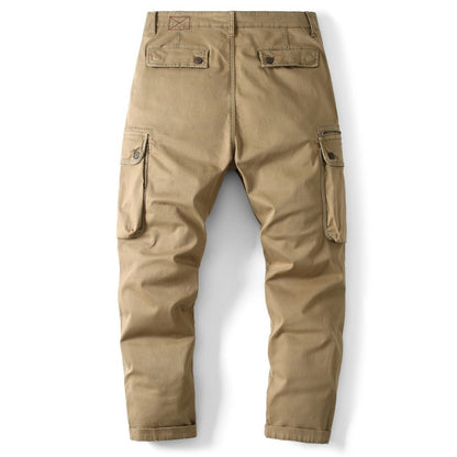 Glistensport New Autumn and Winter Men's Loose Camouflage Multi-pocket Pants