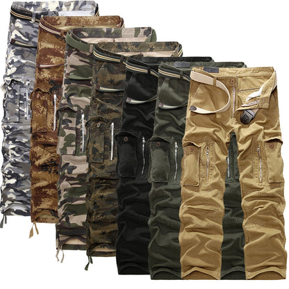 Glistensport Men's Outdoor Multi-Pocket Cargo Pants