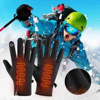 Glistensport™ Electric Heated Gloves Comfortable Winter Ski Gloves