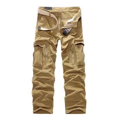 Glistensport Men's Outdoor Multi-Pocket Cargo Pants