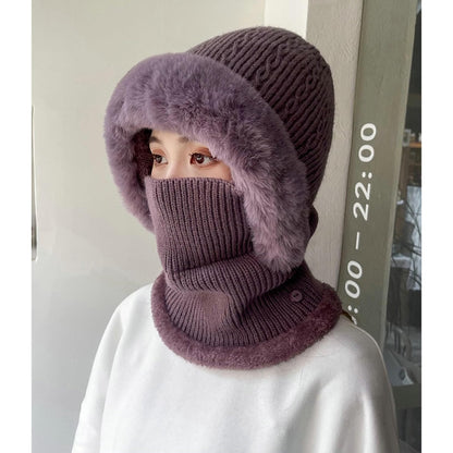 Glistensport™ Winter Cashmere 3 in 1 Neck Warmer Hat