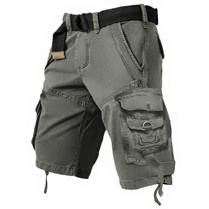 Glistensport Mens Cargo Shorts Multi Pockets Cargo Shorts