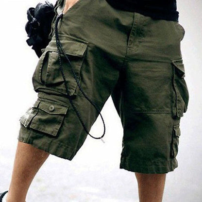 Glistensport Casual Multi-pocket Sport Outdoor Mens Shorts