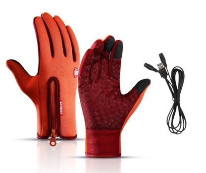 Glistensport™ Heated Gloves Windproof and Waterproof with Plus Velvet
