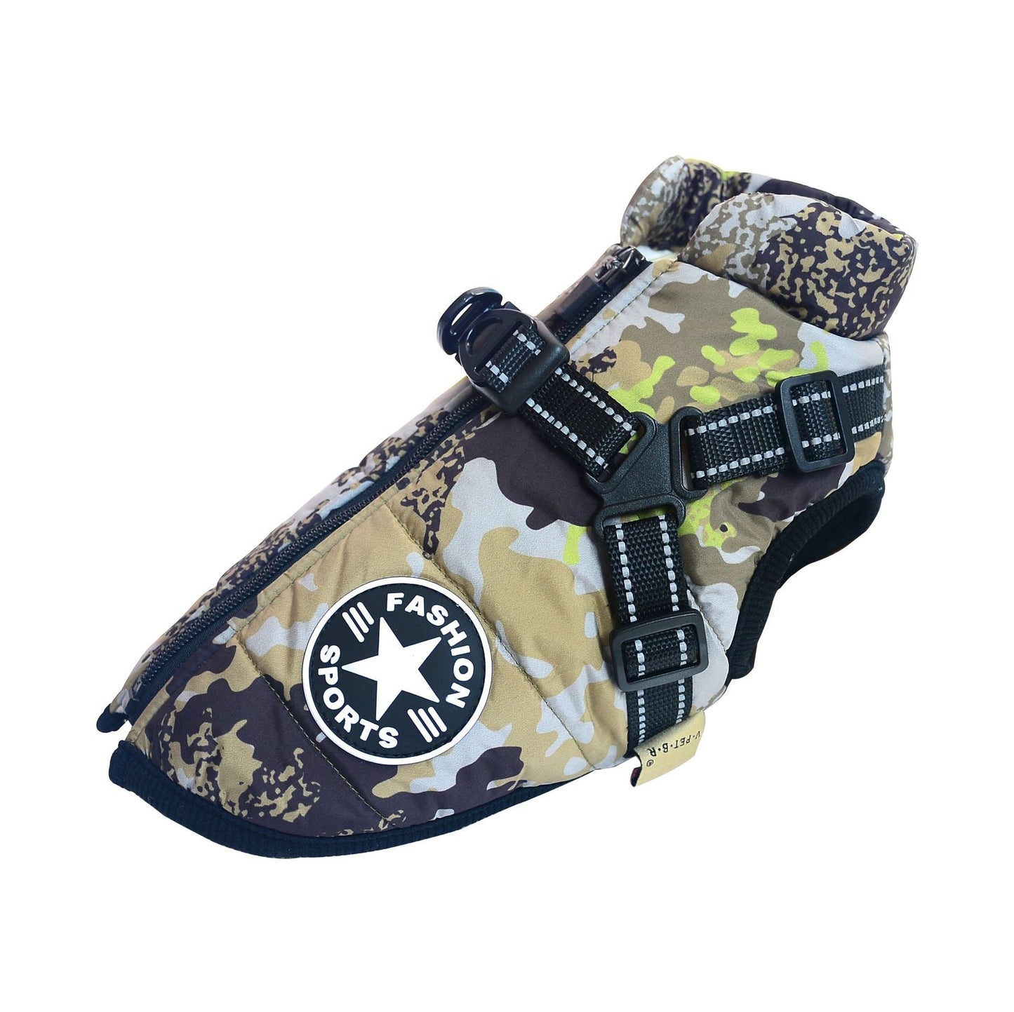 Glistensport™ - Waterproof Winter Jacket with Built-in Harness