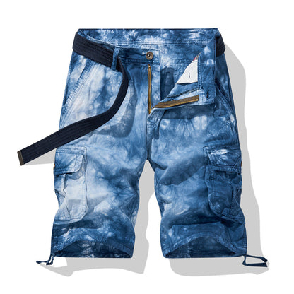 Glistensport Loose Waist Camouflage Shorts