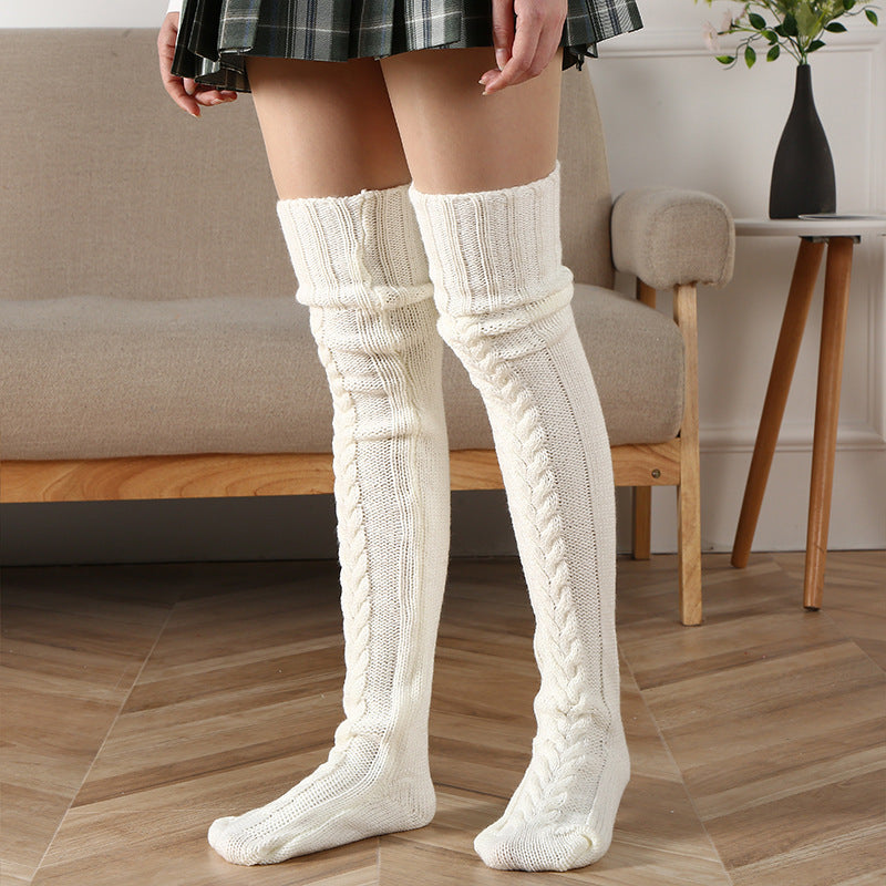 Glistensport™ Over The Knee Wool Socks