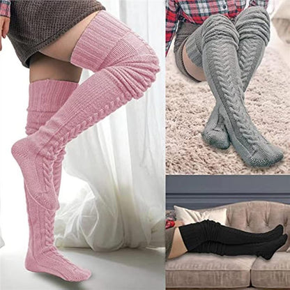 Glistensport™ Over The Knee Wool Socks
