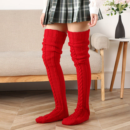 Glistensport™ Over The Knee Wool Socks