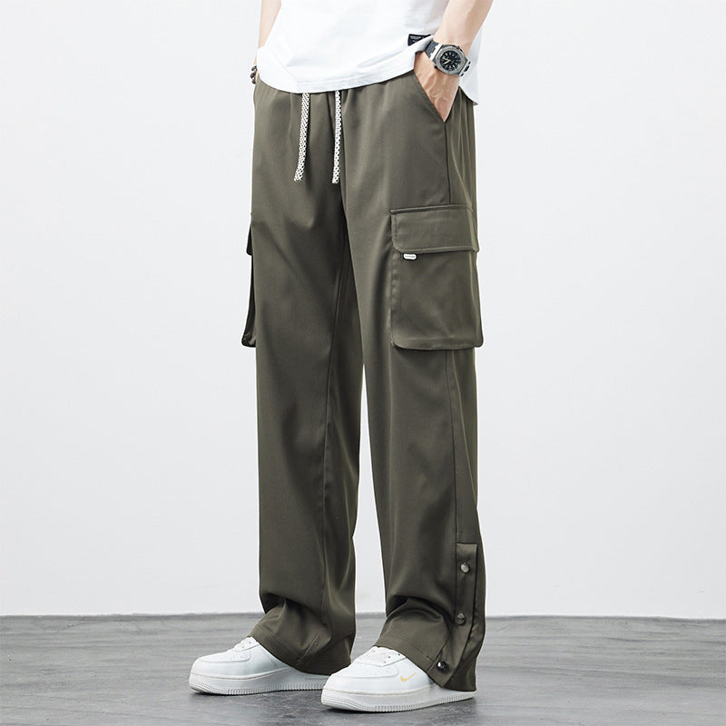 Glistensport Oversized Loose Wide-leg Trousers