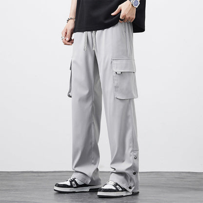 Glistensport Oversized Loose Wide-leg Trousers