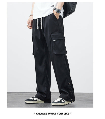 Glistensport Oversized Loose Wide-leg Trousers