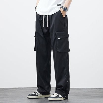 Glistensport Oversized Loose Wide-leg Trousers