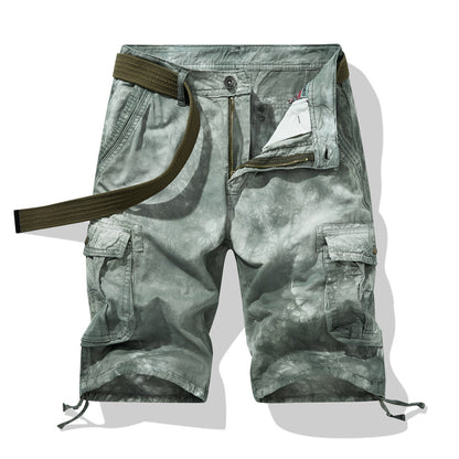 Glistensport Loose Waist Camouflage Shorts