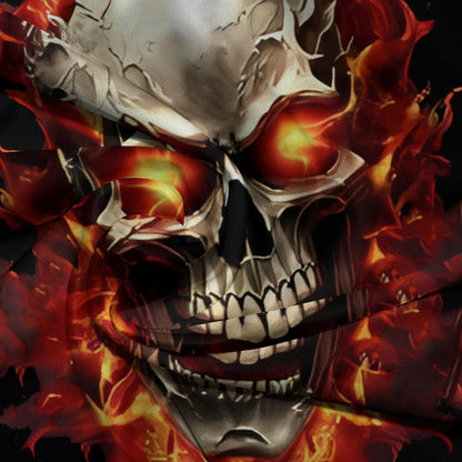 Glistensport™ Halloween 3D Digital Print Loose Men's Hooded Sweatshirt