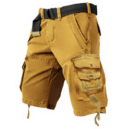 Glistensport Mens Cargo Shorts Multi Pockets Cargo Shorts