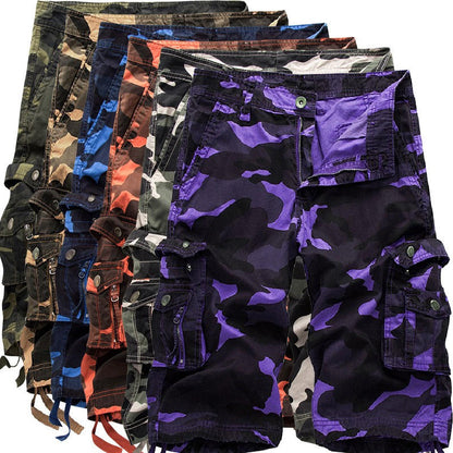 Glistensport Outdoor Camo Cargo Shorts