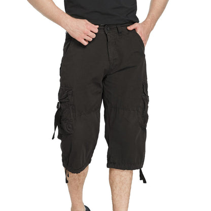 Glistensport Men's overalls 7-point pants