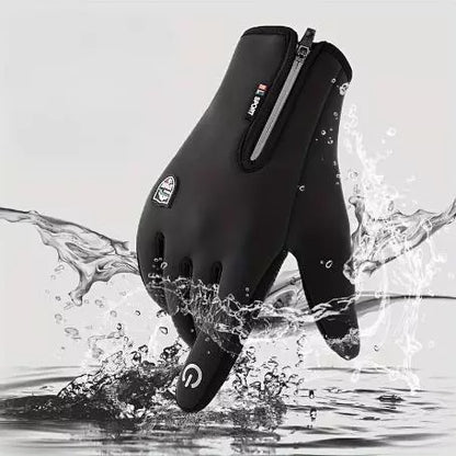 Glistensport™ Heated Gloves Windproof and Waterproof with Plus Velvet