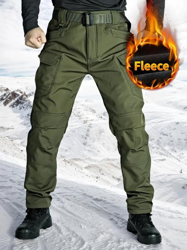 Men's Windproof Warm Outdoor Cargo Pants