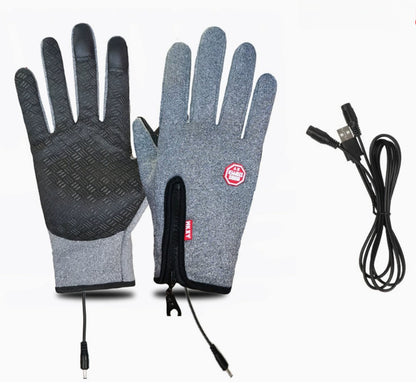 Glistensport™ Heated Gloves Windproof and Waterproof with Plus Velvet