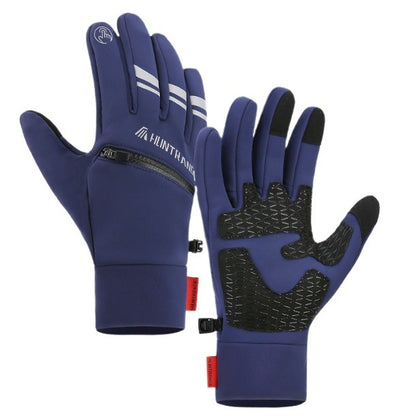 Heated Gloves for Outdoor Activities Windproof and Waterproof with Plus Velvet