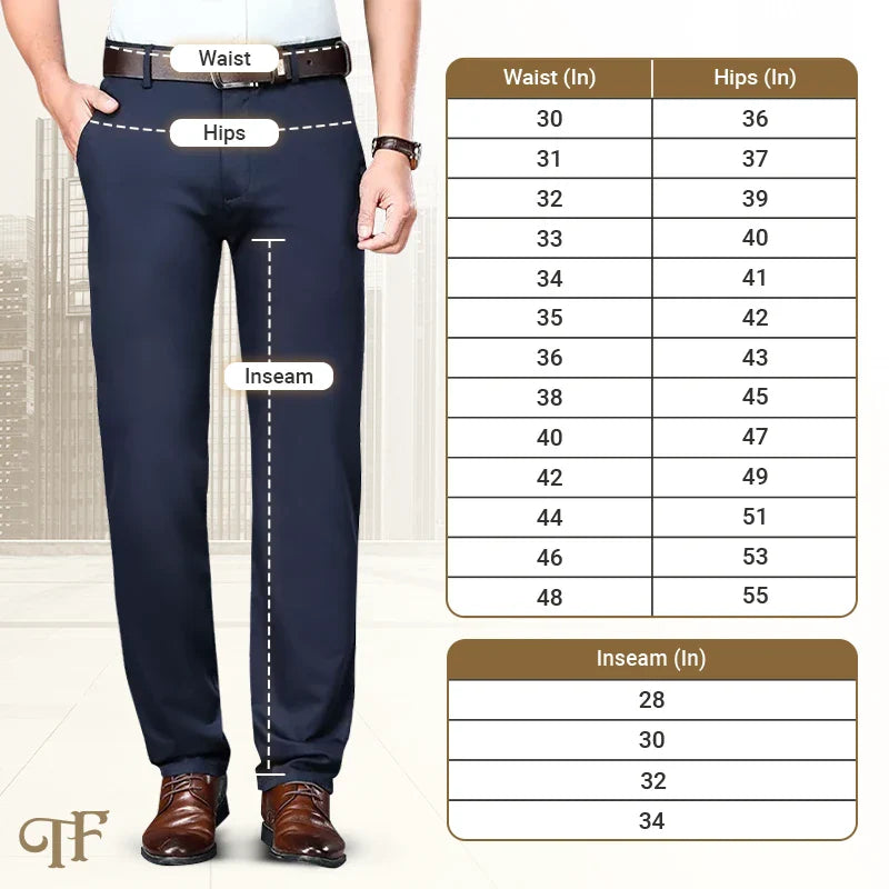 Glistensport Men's High Stretch Straight Fit Pants