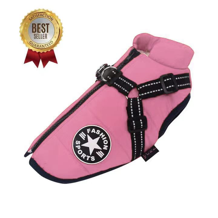 Glistensport™ - Waterproof Winter Jacket with Built-in Harness