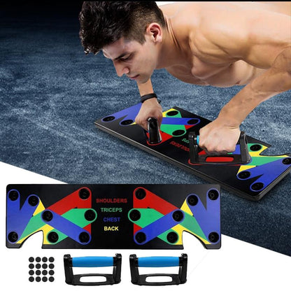 power press push up board