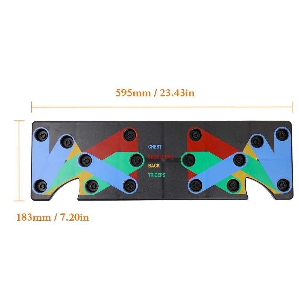 power press push up board