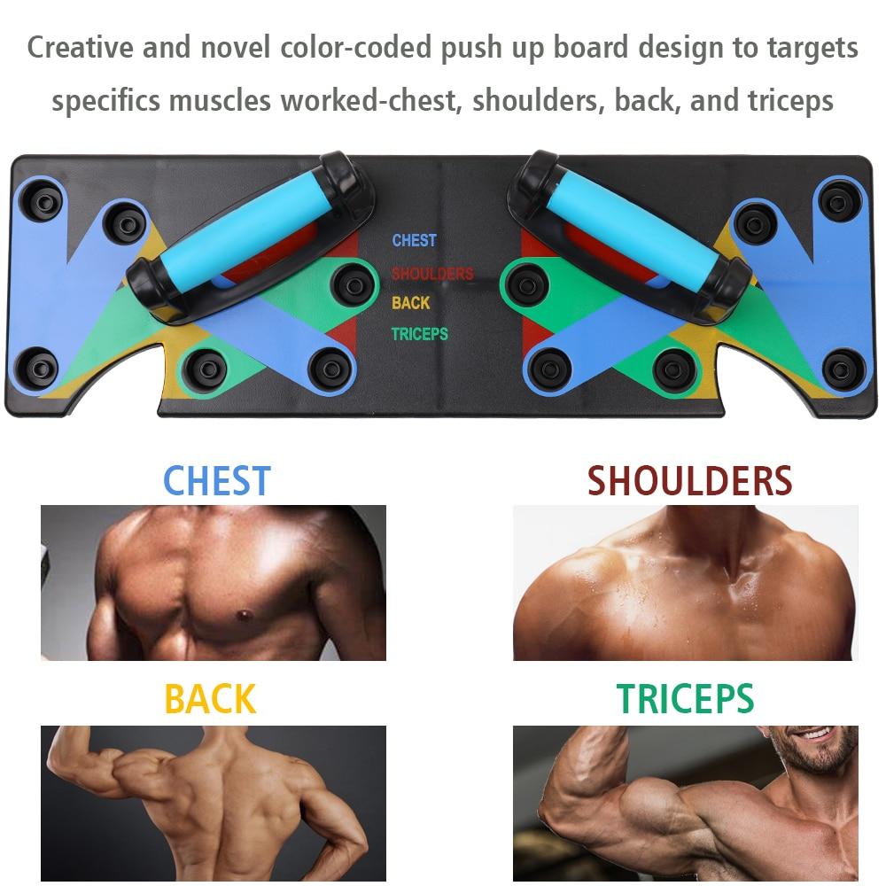 power press push up board
