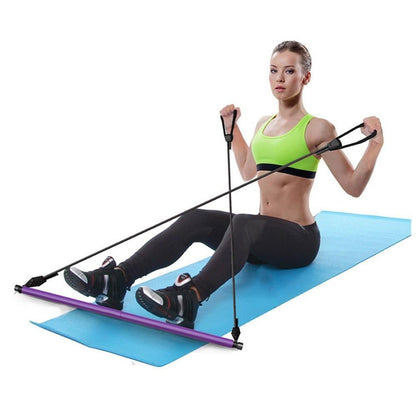 fitness fitness equipment gym equipment physical fitness health gym gym near me workout fabric resistance bands pilates bar with resistance bands workout pilates bar with resistance bands exercises portable pilates bar kit stick bar resistance bands