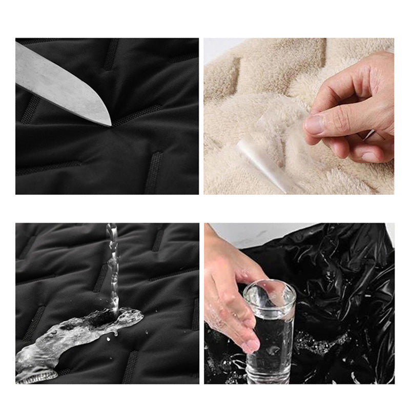 Unisex Thermal Fleece-Lined Quilted Vest